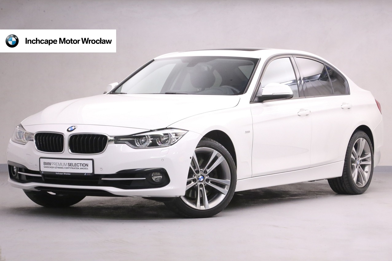 BMW Seria 3 Limuzyna 330i xDrive Sport Line Biały Dealer BMW Inchcape