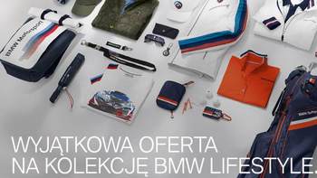 Otrzymaj rabat 15% na wszystkie akcesoria i 30% na kolekcję BMW Lifestyle dostępną w salonie