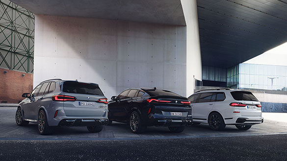 BMW X5, BMW X6 i BMW X7 dostępne od ręki w BMW Inchcape.