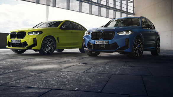 BMW X3 M oraz BMW X4 M.