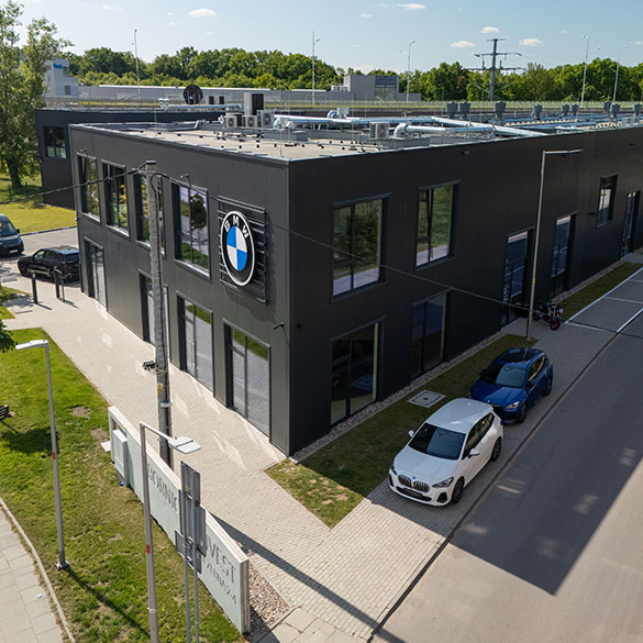 Salon Dealera BMW Bońkowscy Wrocław.