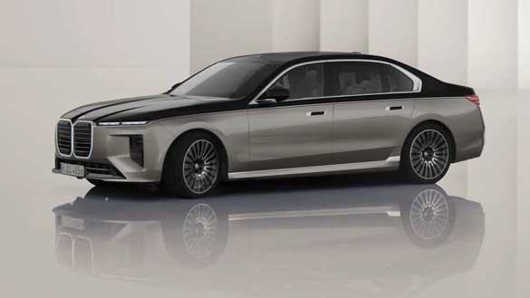 BMW i7 Limuzyna.