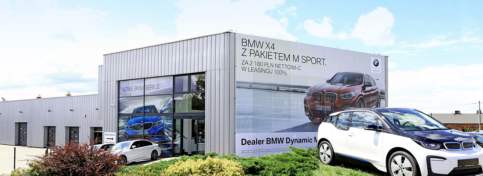 Salon Dealer BMW Dynamic Motors Płock.