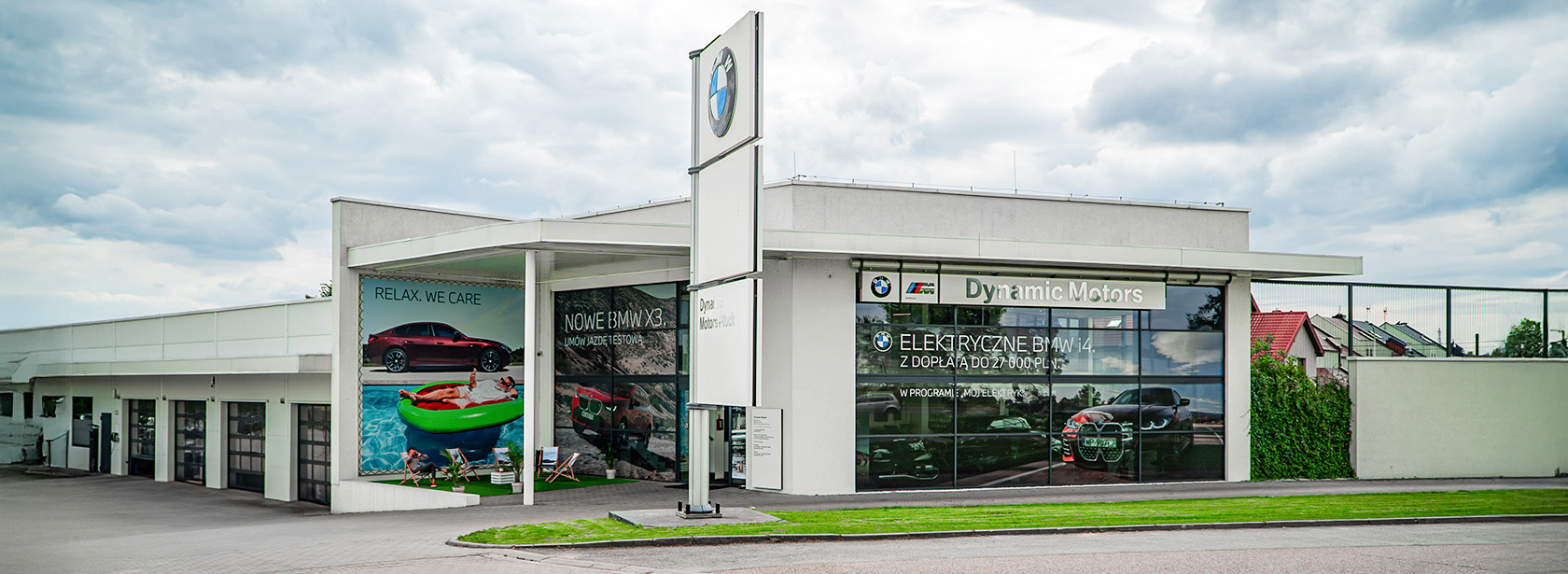 Salon Dealer BMW Dynamic Motors Płock.