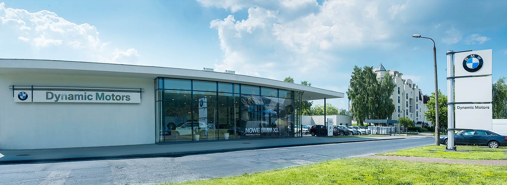 Salon Dealer BMW Dynamic Motors Toruń.