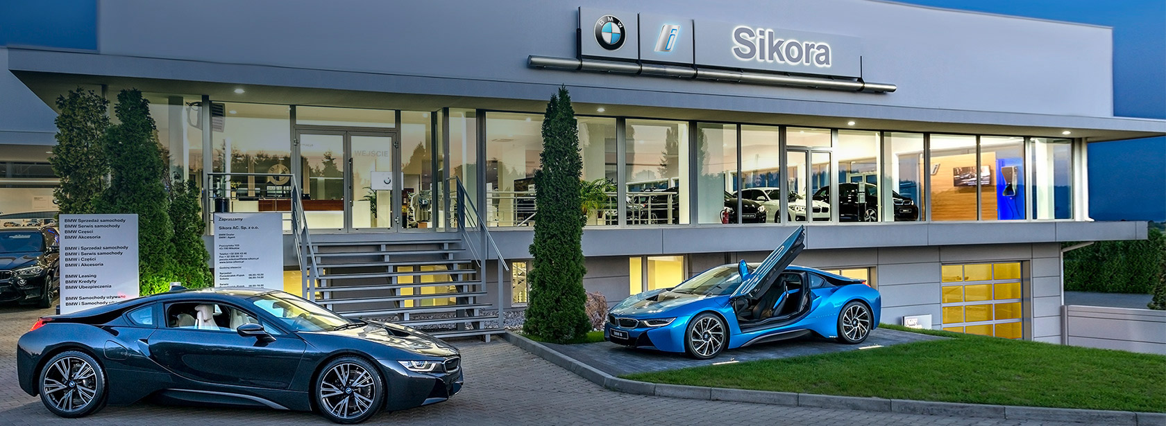 Salon Dealer BMW Sikora Mikołów.