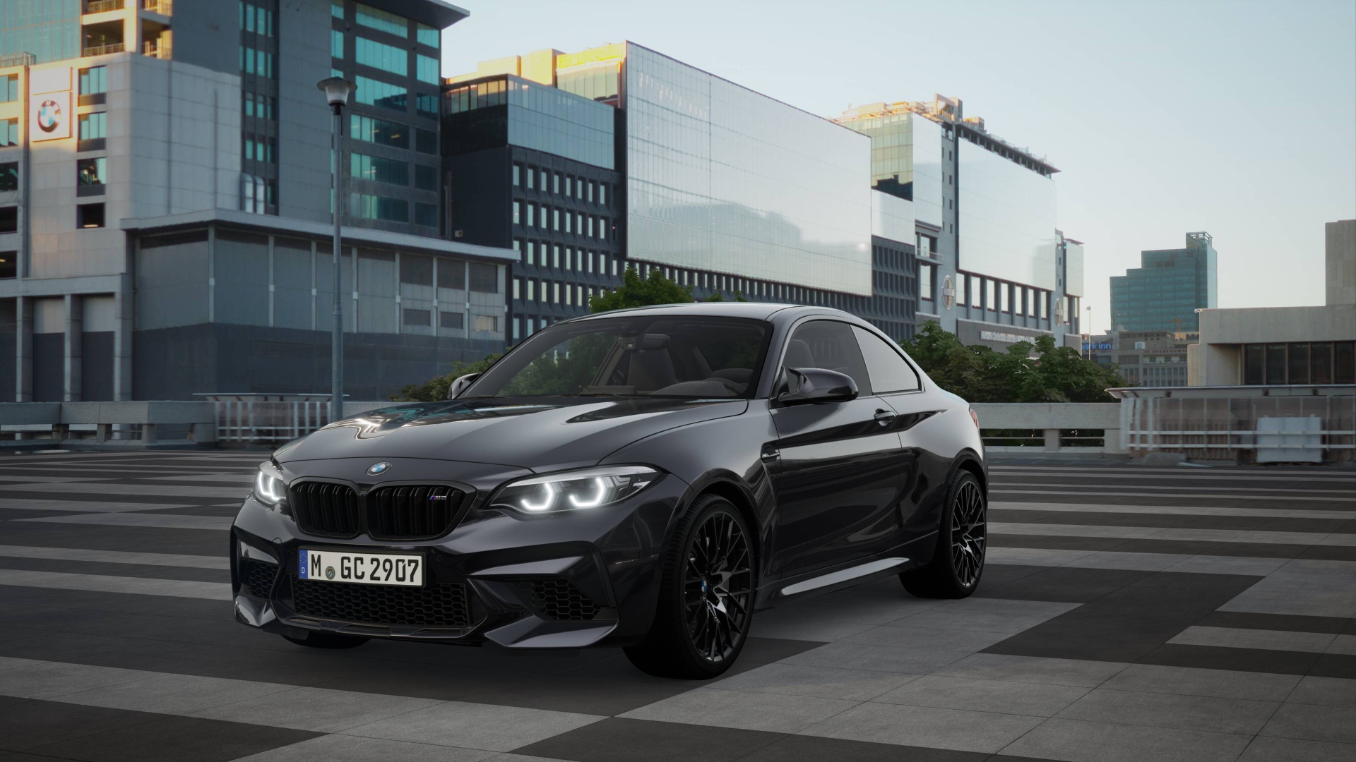 BMW M2 Coupé Competition Czarny nowy Dealer BMW Bawaria