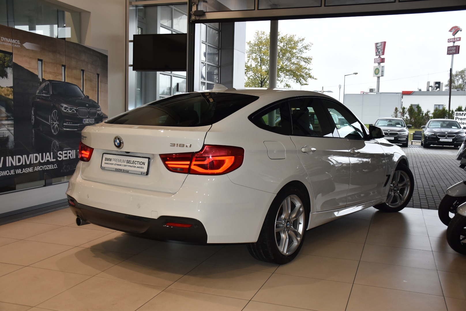 Bmw Seria 3 Gran Turismo 318 D M Sport Bialy Uzywany Dealer Bmw Gazda Group