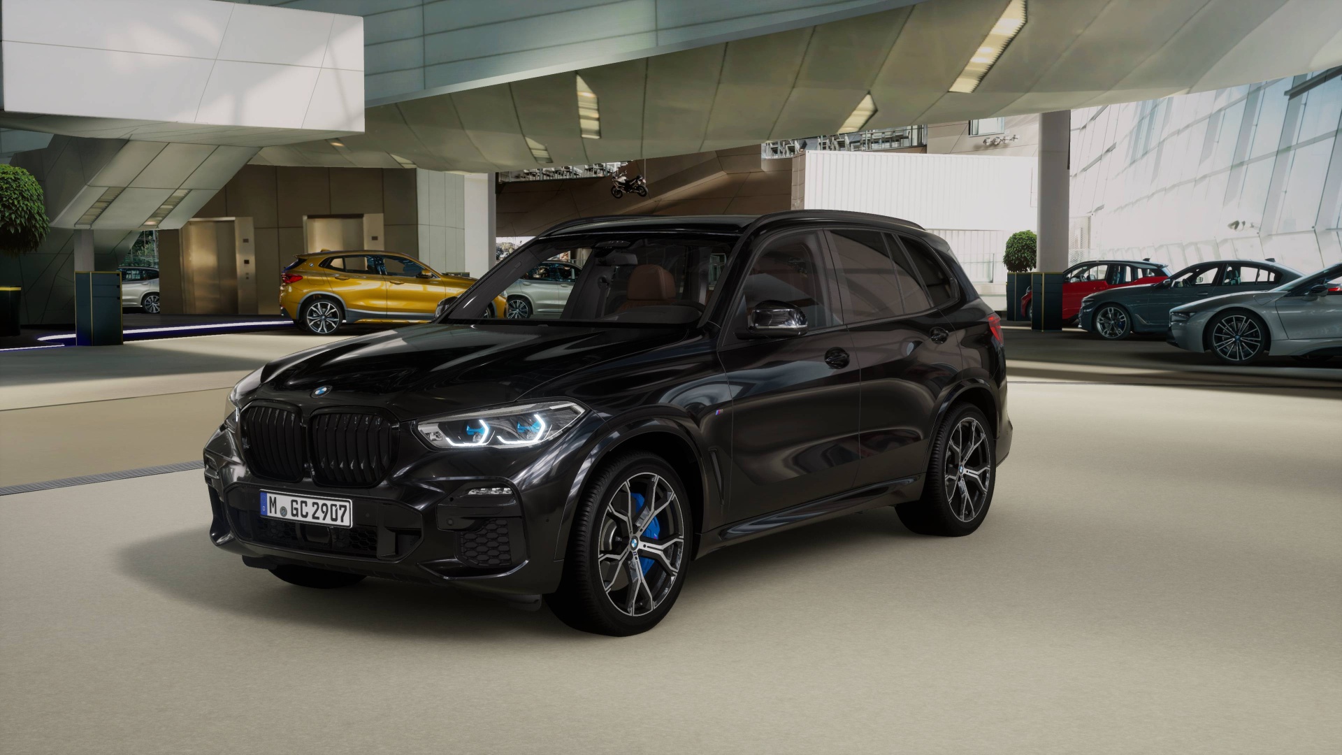 BMW X5 M50 d Czarny nowy Dealer BMW Bawaria Motors Katowice