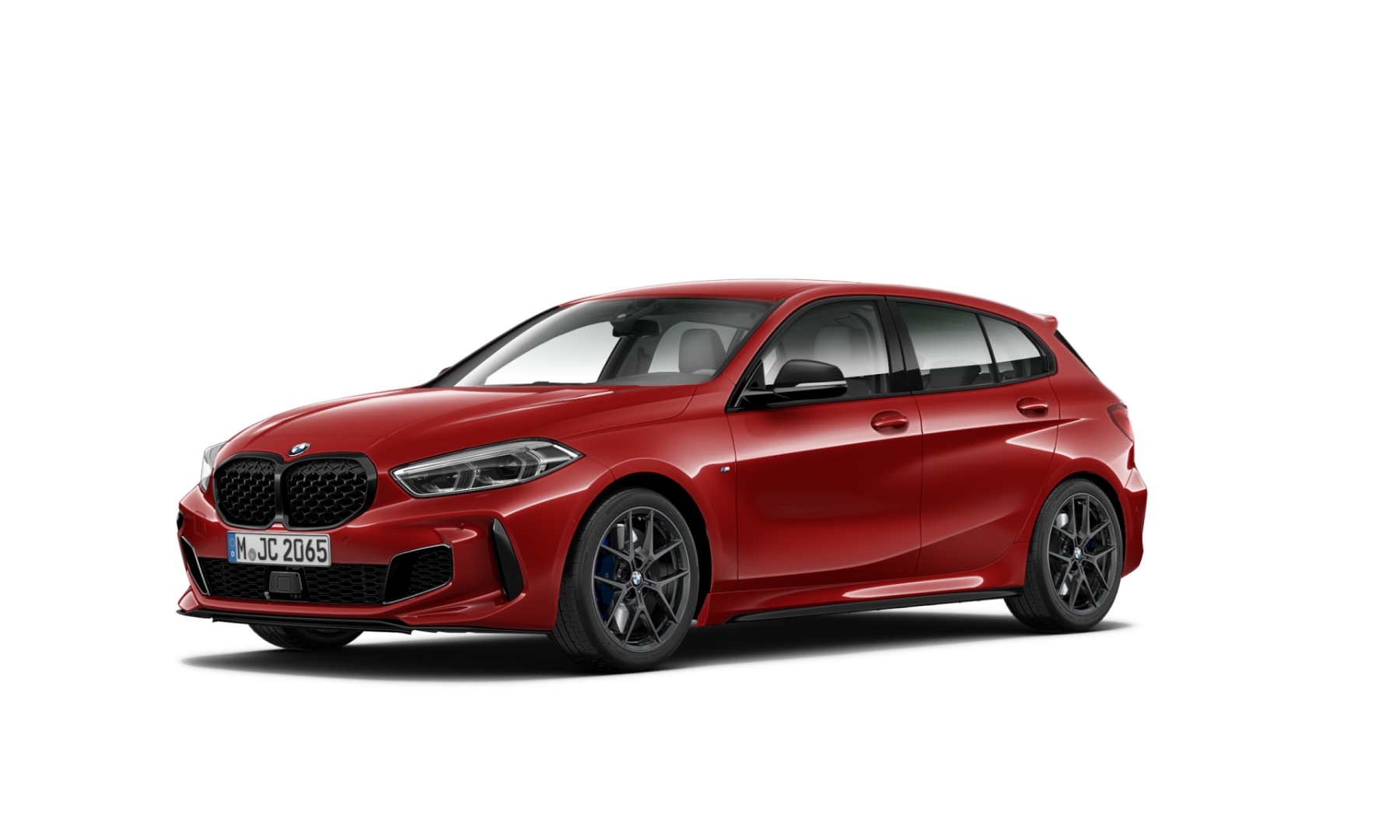 BMW Seria 1 5drzwiowe M135i xDrive Czerwony nowy Dealer