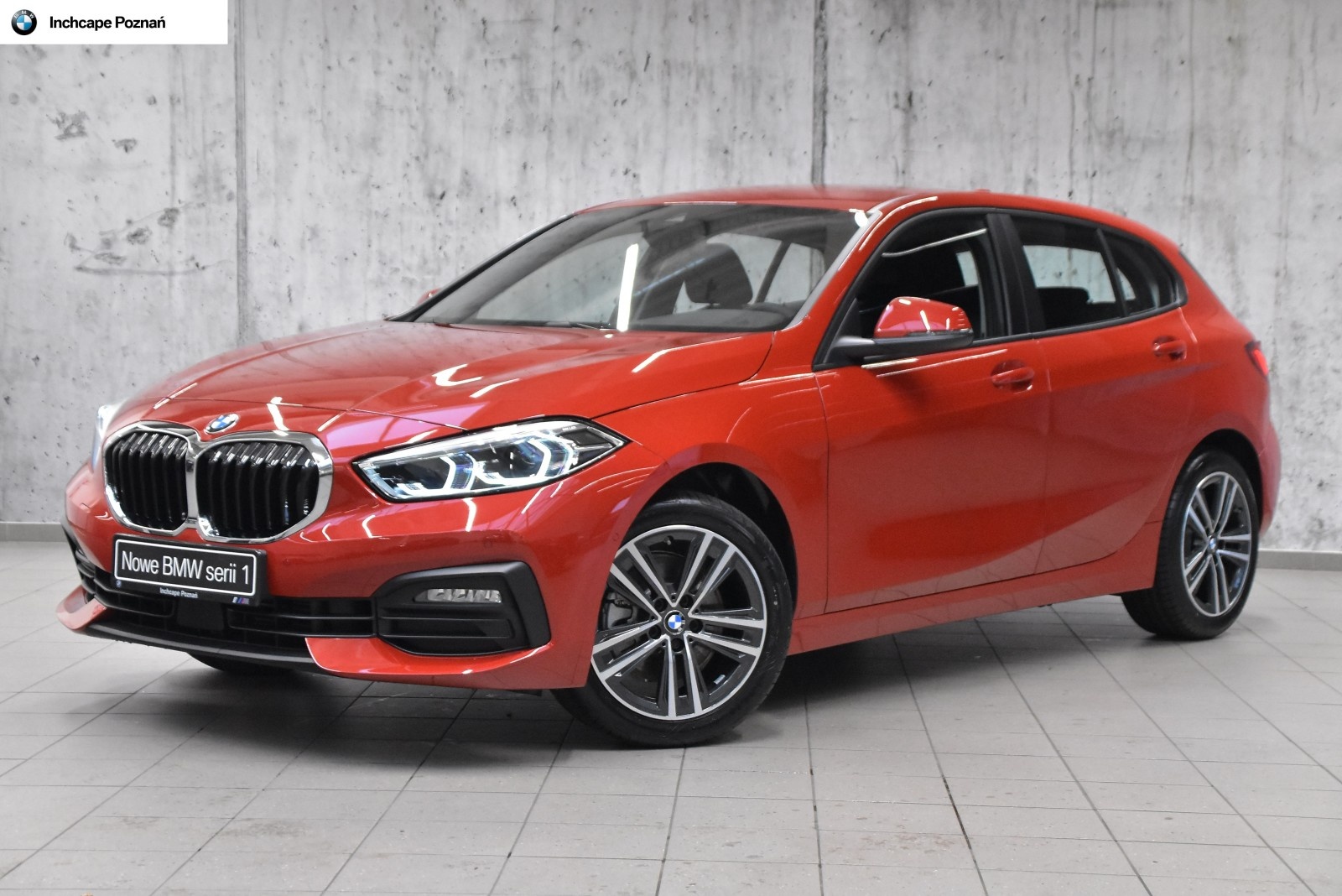 Bmw Seria 1 Coupe 118d Advantage Czerwony Nowy Dealer Bmw Inchcape Poznan