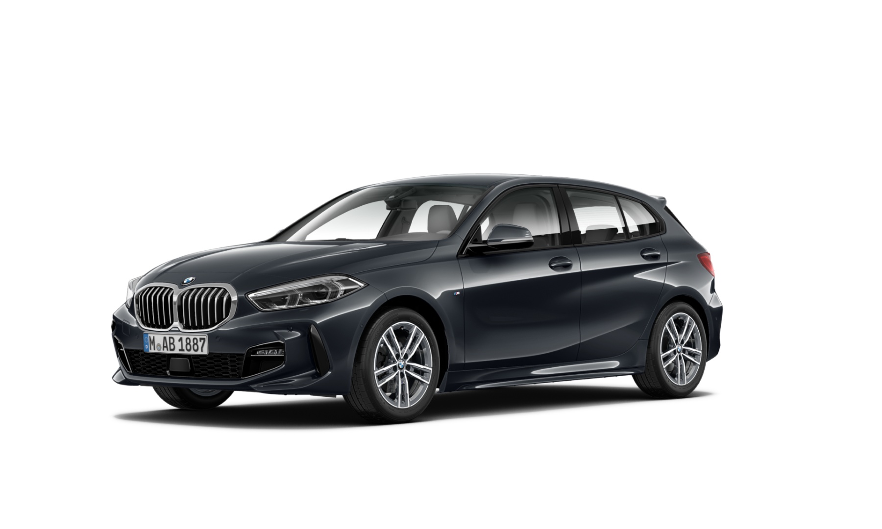 BMW Seria 1 5drzwiowe 120i M Sport Szary nowy Dealer