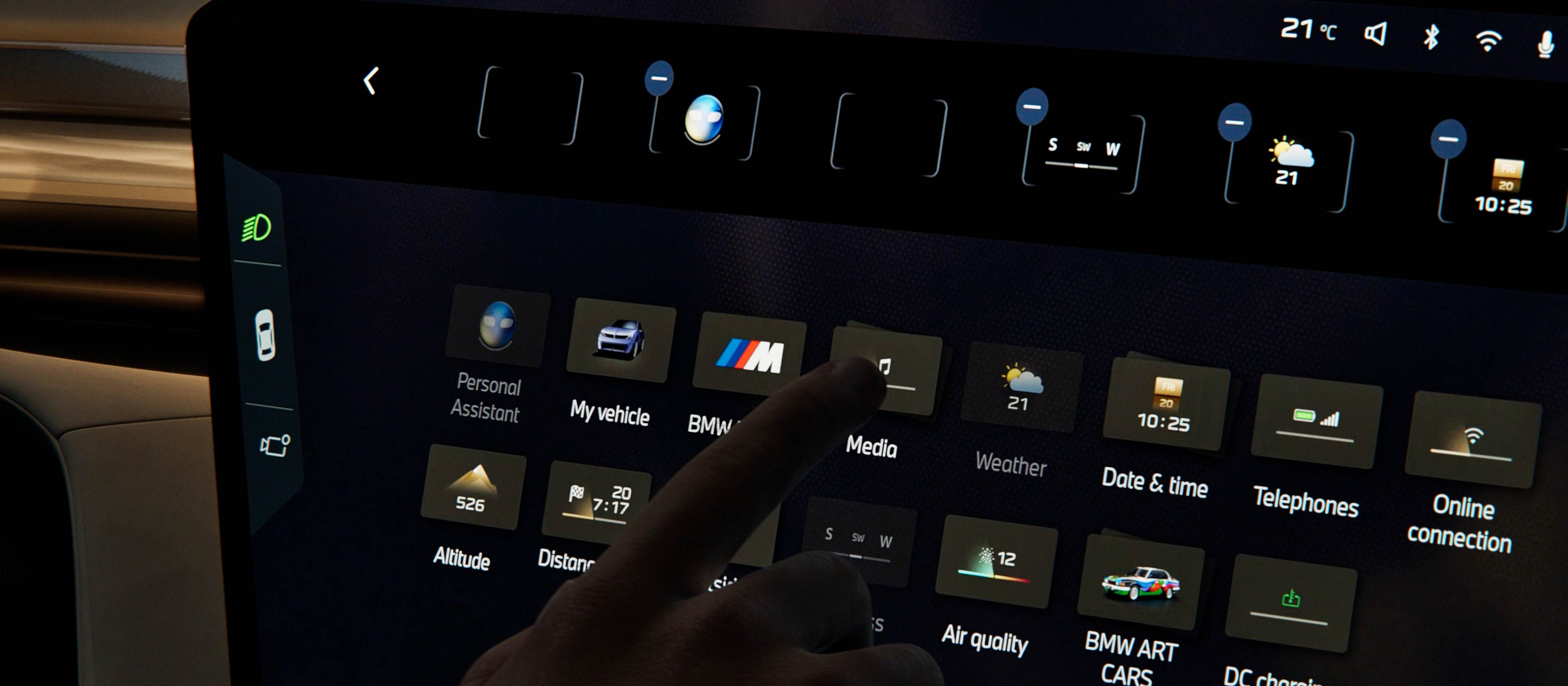 BMW Panoramic Vision. Nowoczesna forma informacji wizualnej.