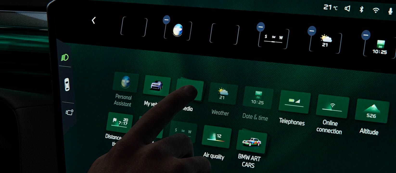 BMW Panoramic Vision. Nowoczesna forma informacji wizualnej.